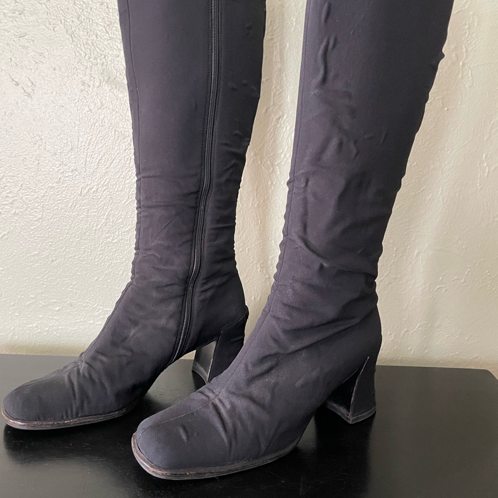 Prada Vintage Y2K Knee Women's Boots